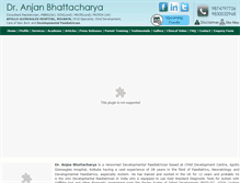 Tablet Screenshot of dranjanbhattacharya.com